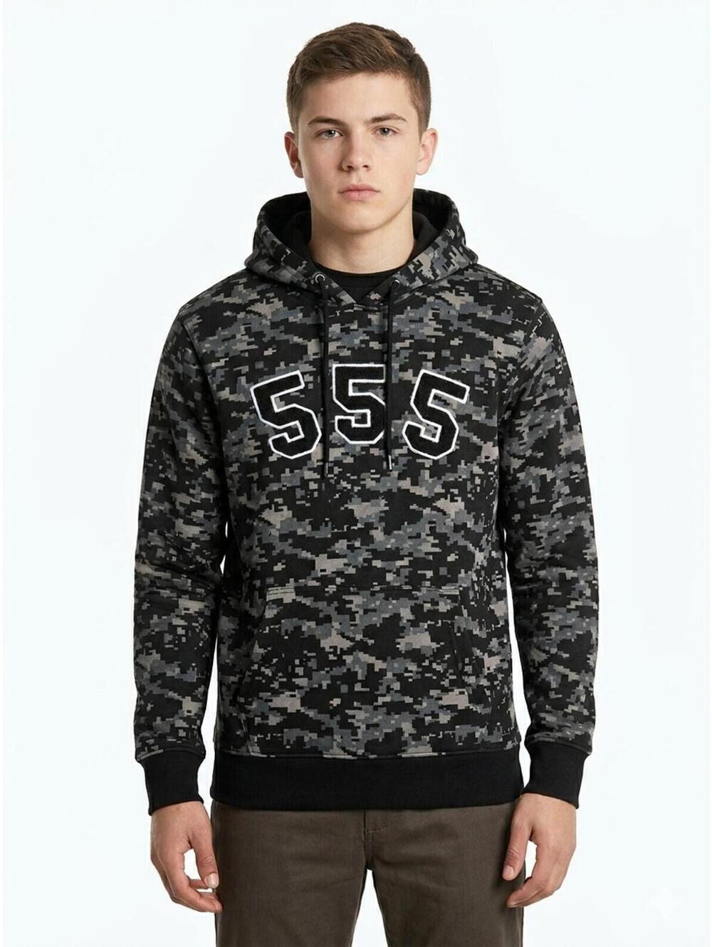Triple Five NYC Soul Camoflauge Hoodie Men's Large